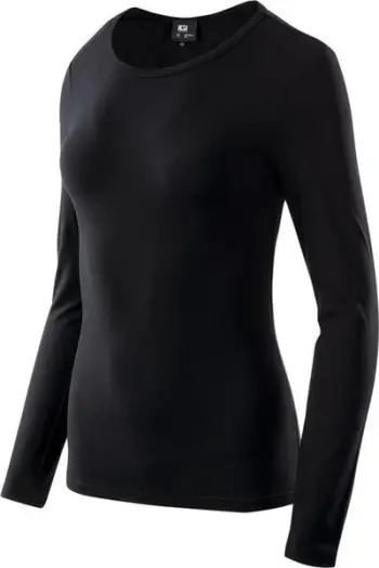 Bluzë sport për femra IQ Milky Wmns LS, mëngë të gjata, material i lehtë, blu