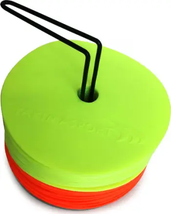 Set markuesish fushe Yakima Sport Flat Field Marker 100214, 20 copë, diametër 15 cm, shumëngjyrësh