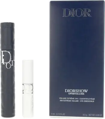 Set maskara Dior Diorshow Overvolume, Maximizer 4D Primer Serum, e zezë