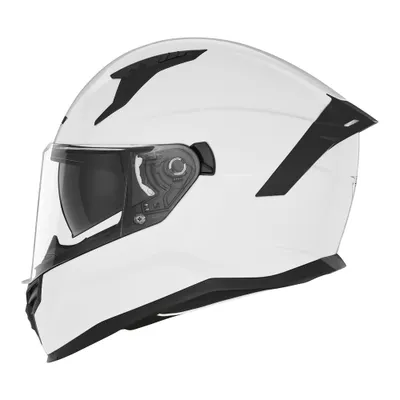 Helmetë integrale Nox N401, polikarbonat, ventilim i avancuar, e zezë - 1
