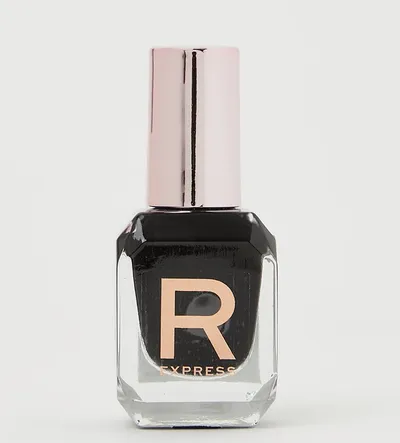 Llak thonjsh Makeup Revolution Express, 10ml, Midnight Black, i zi - 1
