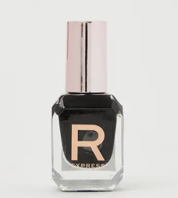 Llak thonjsh Makeup Revolution Express, 10ml, Midnight Black, i zi