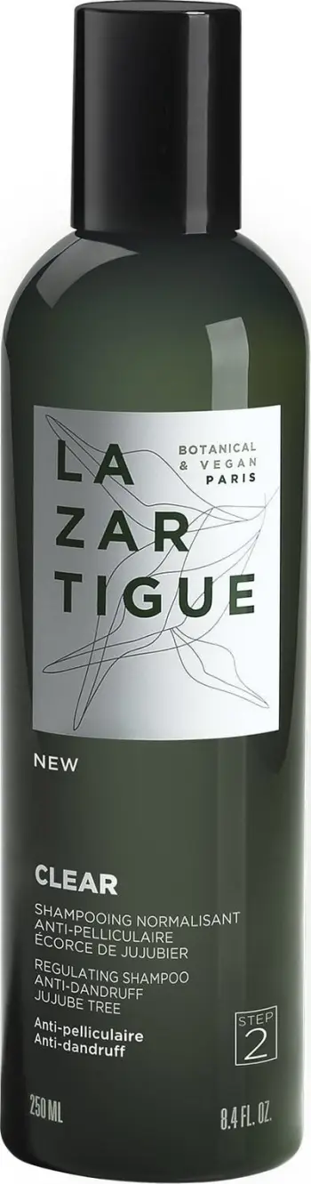 Shampo kundër zbokthit Lazartigue Transparent Vegan, 250ml