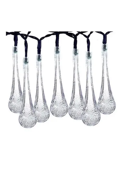 Varg dritash dekorative Domoletti GARLAND, 3.35m, 20 LED, me panel diellor - 1
