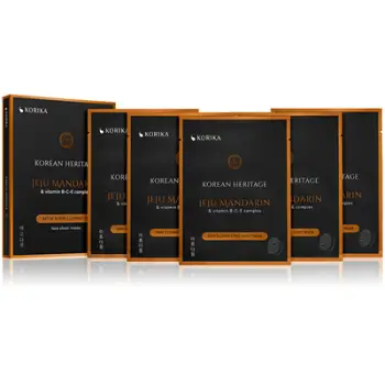 Set maskash për fytyrë KORIKA Korean Heritage, 5 copë x 25 g