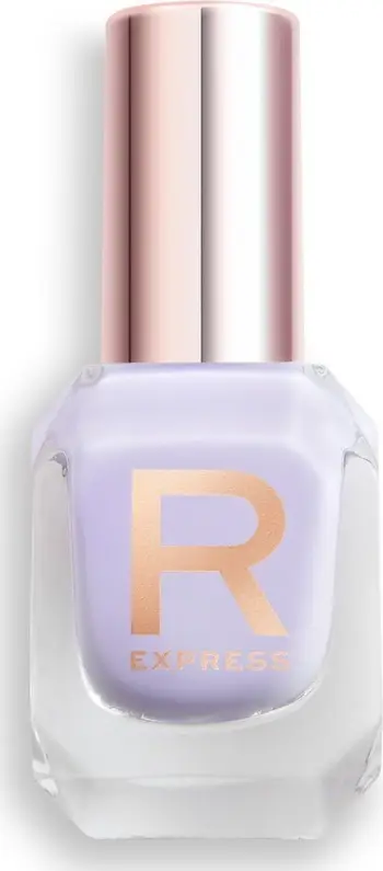 Llak thonjsh Makeup Revolution Express, Dream Lilac, tharje e shpejtë, 10ml