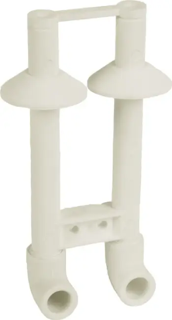 Pjesë lidhëse radiator CONCEPT Radiator Connection 20, PP R, për saldim termik, e bardhë