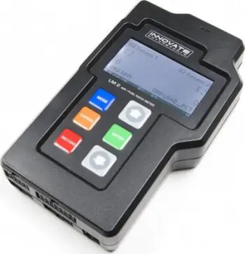 Set matës ajër karburant Innovate LM-2 Dual O2, wideband, me regjistrim SD, i zi