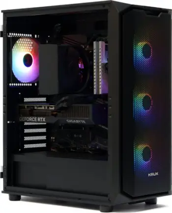 Kompjuter gaming Game Computer X G100, Core i3-13100F, 16GB RAM, RTX, 512GB SSD, i zi