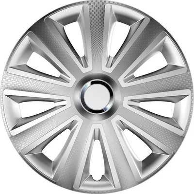 Kapakë rrote VERSACO Aviator Carbon 10448, 14", set, gri - 1