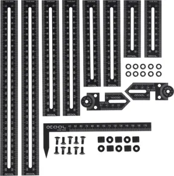 Set matës për përkulje tubash Alphacool Eiskoffer, alumini, për sisteme ftohjeje me ujë