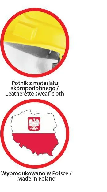 Helmetë mbrojtëse Dedra, 4 pika mjekre, portokalli - 2