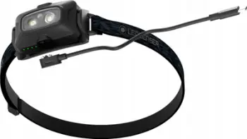 Dritë koke Ledlenser HF8R Core, 1600 lumen, e rikarikueshme, e zezë