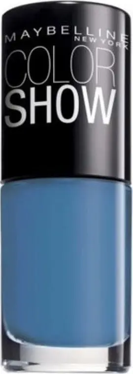 Llak thonjsh Maybelline Color Show 283 Babe It's Blue, 7ml, blu