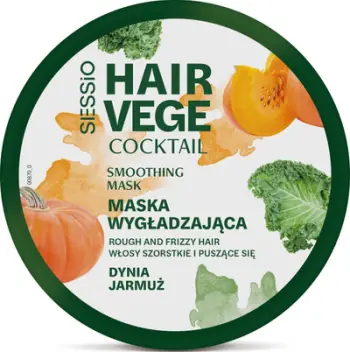Maskë flokësh Sessio Vege Smoothing, me kungull dhe lakër jeshile