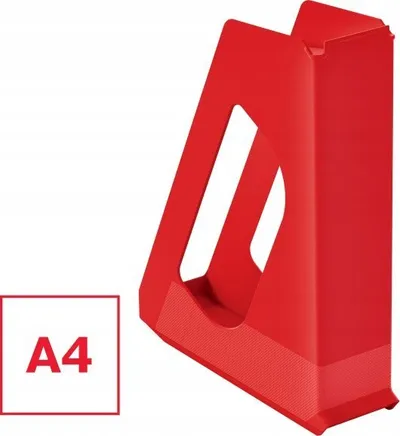 Set mbajtës revistash Esselte Vivida, A4, 10 copë, e kuqe - 4