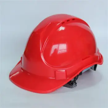 Helmetë mbrojtëse pune, kuqe. WISEUP