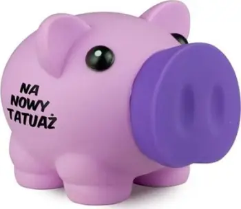 Arkë kursimi Big Piggy 16, derrkuc dekorativ, plastik, rozë