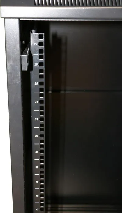 Raft qëndror rrjeti ExtraLink Standing Cabinet, 19", 32U, i zi - 4