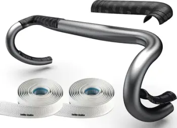 Mbështjellës timoni Selle Italia Shock Absorber Kit, xhel amortizues, për biçikletë rrugore, i bardhë
