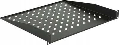 Raft rack 19" Lanview RAS205BL, ngarkesë 30 kg, i zi - 1