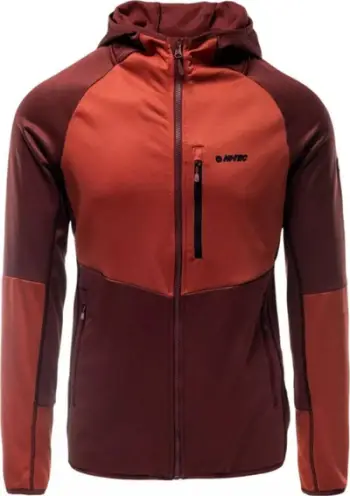 Bluzë sportive Hi-Tec Camil M, poliester 210 g m², për meshkuj, gri