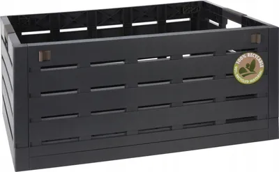 Arkë transportuese EXCELLENT Plastic Foldable 60L, deri 50 kg, anthracite - 1