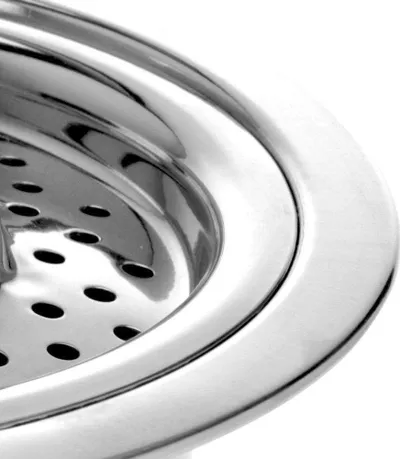 Shtypëse agrumesh pa markë, çelik inox, me enë, argjendi - 3
