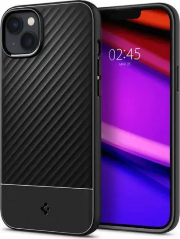 Futrollë telefoni Spigen Core Armor ACS04675 për iPhone 14, 6.1", e zezë