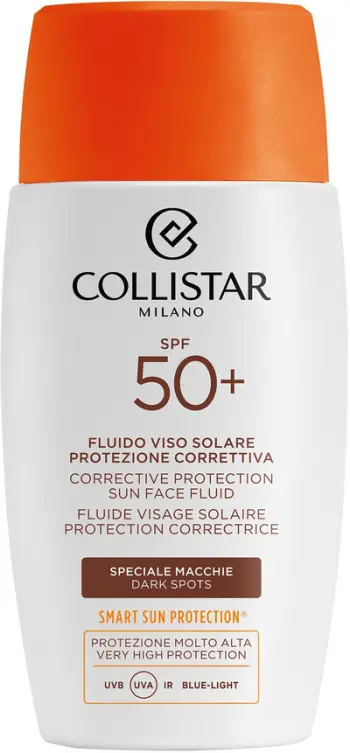 Krem fytyre Collistar Corrective Protective Sun Face Fluid Dark Spots, SPF50+, 50ml