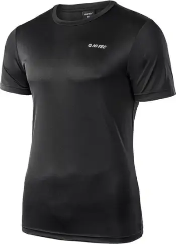 Bluzë sportive Hi-tec Sibic M 92800304124, poliester, e zezë