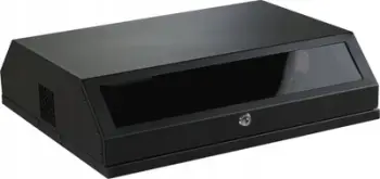 Raft rrjeti Lanview RWSLMBL, 8U, montim në mur, i zi