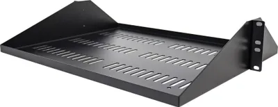 Raft serveri StarTech 2U, për rack 19", i ventiluar, çelik i zi - 1