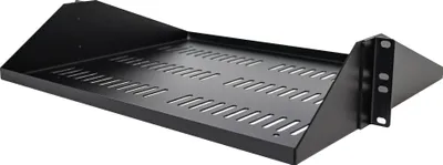 Raft serveri StarTech 2U, për rack 19", i ventiluar, çelik i zi - 2