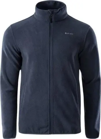 Bluzë sportive Hi-Tec Zoe II M, xhup me zinxhir, për meshkuj, blu navy