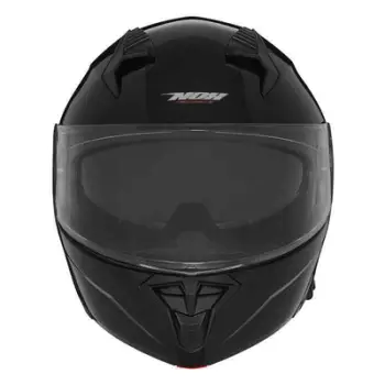 Helmetë modulare motoçiklete Nox N968, polikarbonat, vizier dielli, gri