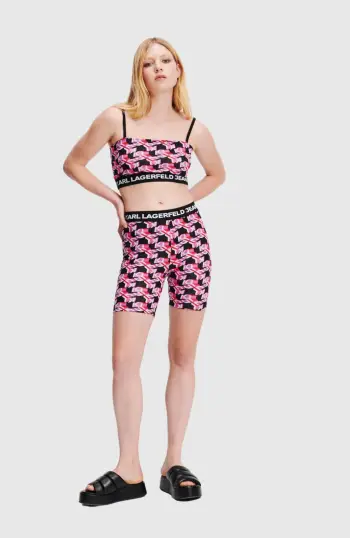 klj monogram cycling short