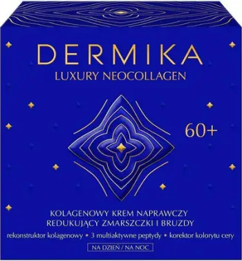 Krem fytyre Dermika Luxury Neocollagen 60+, anti rrudha, 50ml