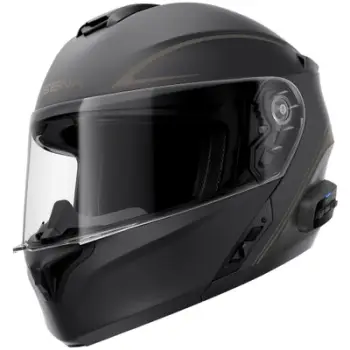 Helmetë modulare Sena Outrush R 22.06, Bluetooth, madhësia XXL, e zezë mat