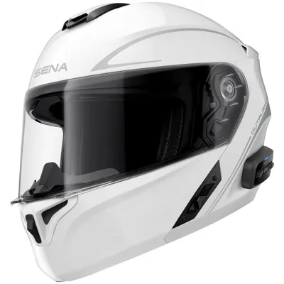 Helmetë modulare Sena Outrush R 22.06, Bluetooth, XL, e bardhë - 1