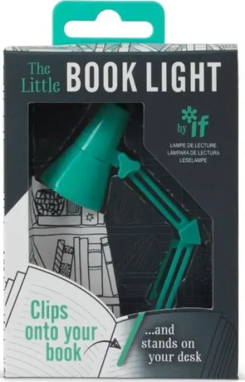 Dritë libri Gingko The Little Book Light, portative, me kapëse, mint