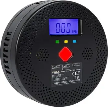 Detektor monoksidi karboni Tuya Smart, Wifi, alarm inteligjent, i bardhë