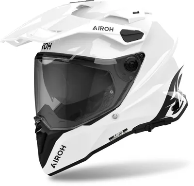 Helmetë moto Airoh Commander 2, adventure, shumëpërdorimëshe, e zezë - 1