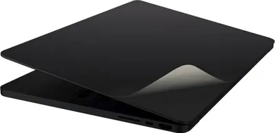 Set mbrojtës JCPAL MacGuard për MacBook Pro 16", 2 në 1, Space Black, i zi - 1
