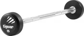 Shufër e drejtë tiguar TI-WPBPU015, 15kg, PU, e zezë