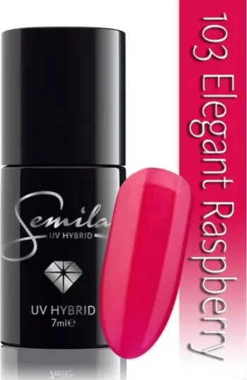 Llak thonjsh Semilac 103 Elegant Raspberry, hibrid, 7ml, e kuqe