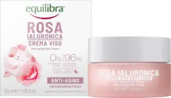 Krem fytyre Equilibra Rose Anti-Aging, 50ml, acid hialuronik
