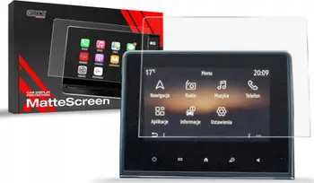Film mbrojtës mat GRIZZ për ekran Mitsubishi ASX 2.7", anti‑gjurmë gishtash, 2022‑2024