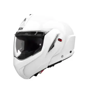 Helmetë moto Airoh Mathisse II Color, flip up, M, e bardhë