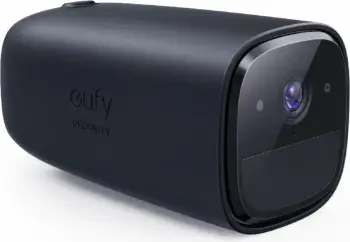 Mbështjellëse silikoni për kamera sigurie Eufy EufyCam 2 2 Pro, set 2 copë, rezistente ndaj rrezeve UV dhe shiut, të bardha